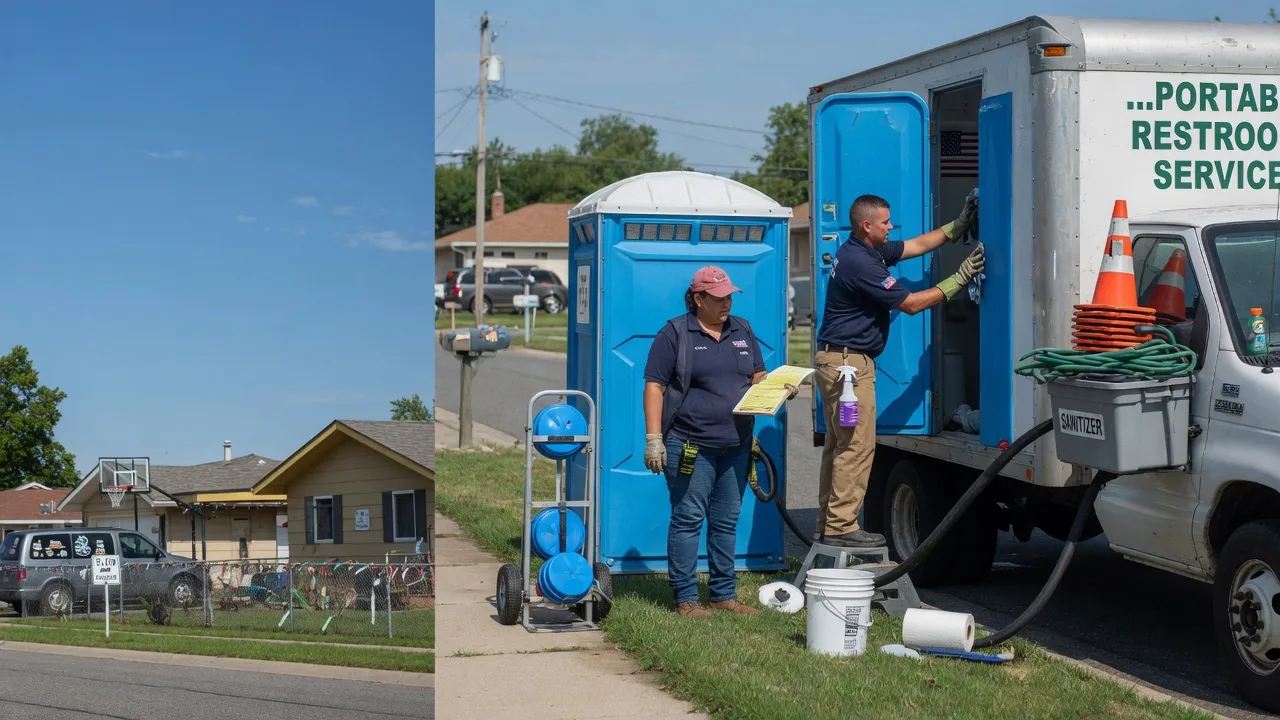 Portable Toilet Rental in Noblesville, IN near me